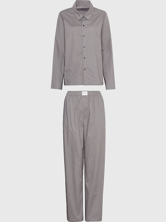 Calvin Klein Winter Women's Pyjama Set Gray