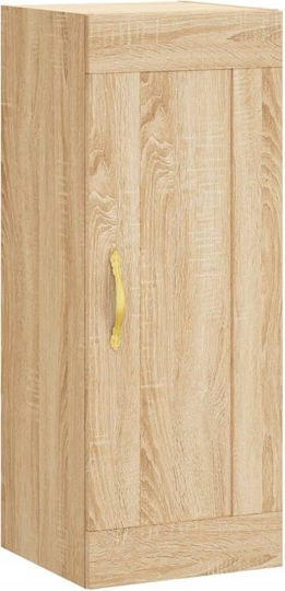 Hanging Living Room Cabinet Made of Sonoma Particle Board 34.5x34x90cm
