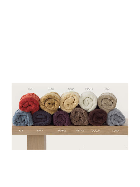 Guy Laroche Hand Towel Tosca 33x45cm Rust 750gr/m²