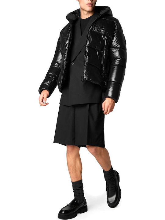Geacă de iarnă Puffer Negru
