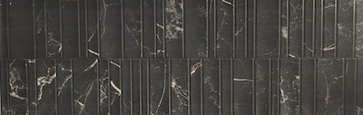 Tile Opera Night Lux 40x120 cm Black Ape Ceramica