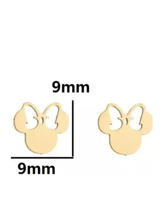Bode Hypoallergen Kinder Ohrringe Nieten aus Stahl
