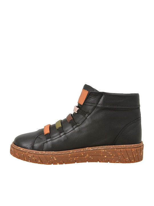 Stiefeletten Damen Khaki
