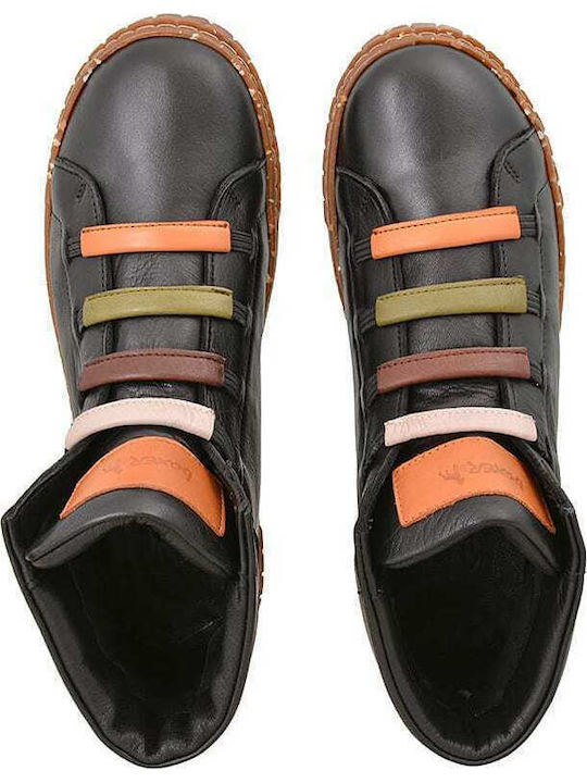 Stiefeletten Damen Khaki