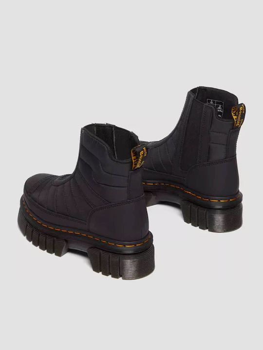 Audrick Leather Women's Chelsea Boots Black
