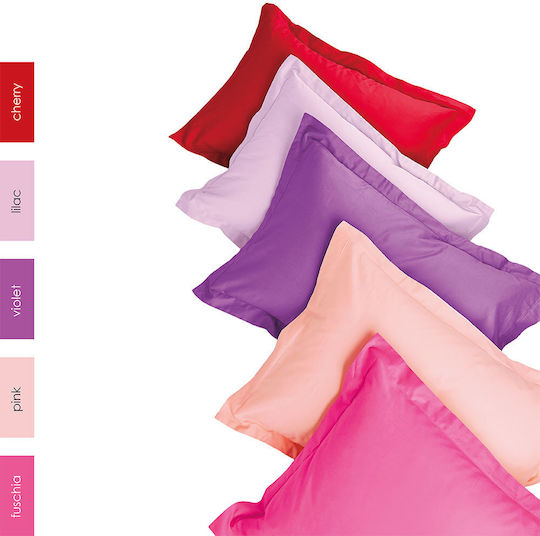 SB Home Super-Double 240x270cm Unicolor Cherry Red