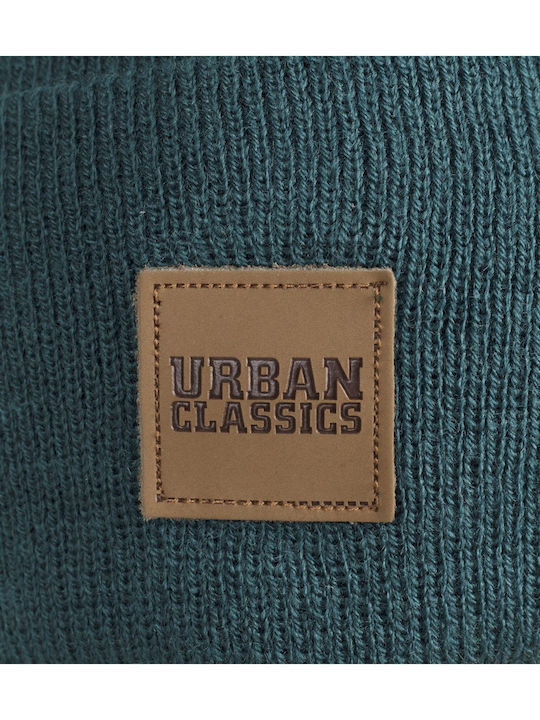 Knitted Beanie Cap Green