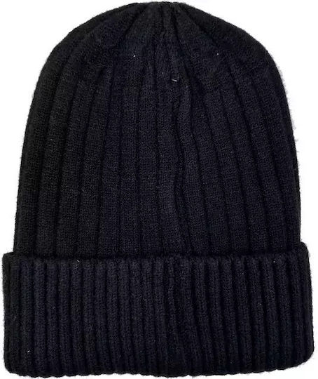 Beanie Beanie Knitted in Black color