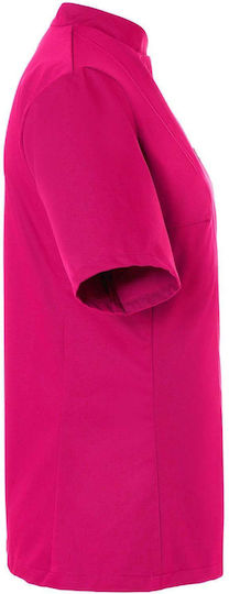 Karlowsky Coat Chef Female Pink with Short Sleeve