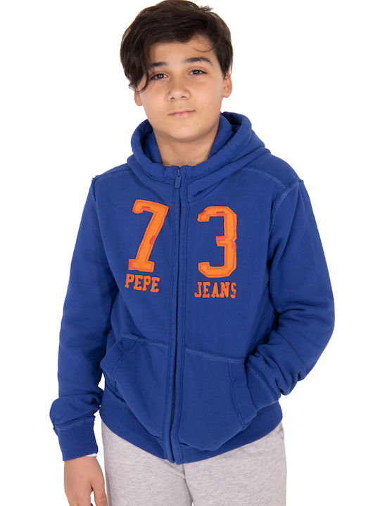 Pepe Jeans Kids Cardigan Sweatshirts Blue Selig