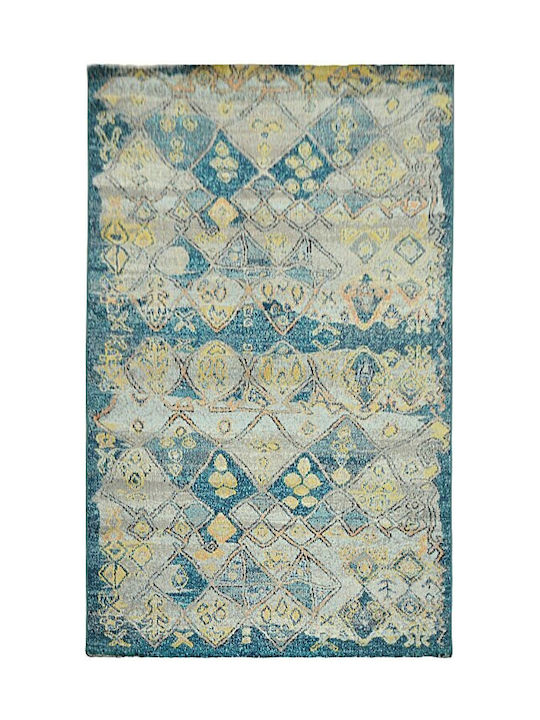 Eurofil 483 Rug Rectangular Bonita Blue - Green