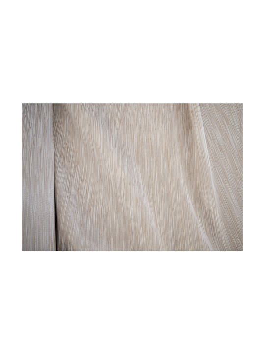 Saray Home Vorhang mit Bleistiftfalten Beige KE 1538 220x280cm