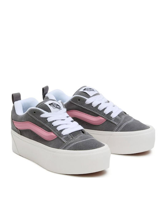 Vans Knu Stack Flatforms Adidași Gri