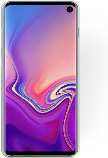 Forcell Shining Back Cover Silicon Argintiu (Galaxy S10)