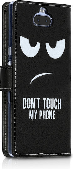 KWmobile Wallet Synthetic Leather Black (Xperia 10)