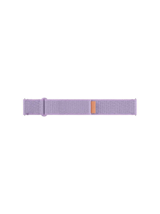 Samsung Fabric Band Slim (S/M) Strap Fabric Lavender (Galaxy Watch4/5/6/7/FE/4 Classic/6 Classic/5 Pro)