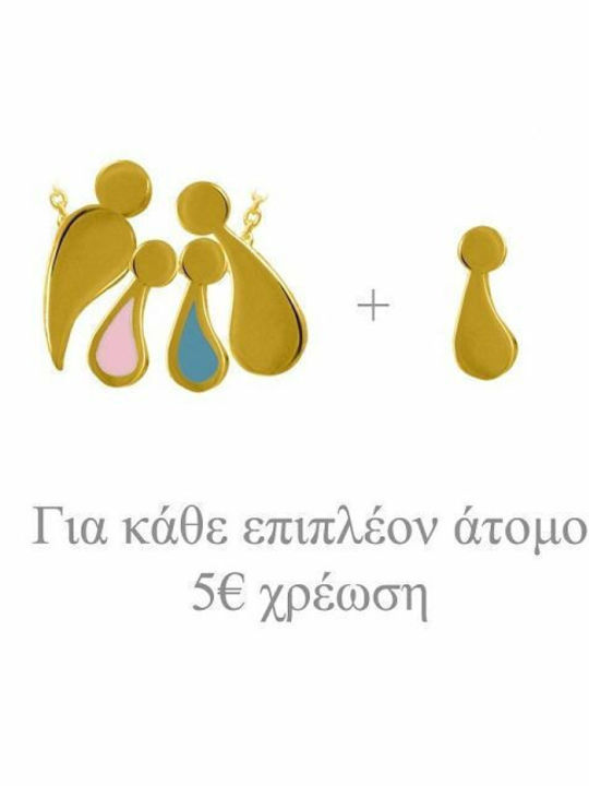 Family from Gold Plated Silver