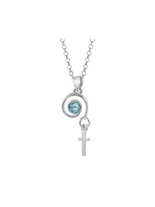 Amor Amor Necklace Eye from Silver