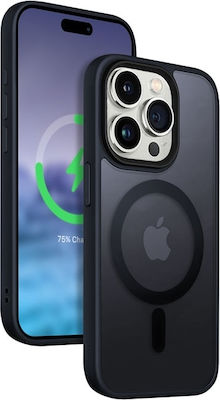 Crong Hybrid Back Cover Plastic Navy Blue (iPhone 15 Pro Max)