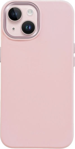 Crong Color Back Cover Silicone Magnetic Pink (iPhone 15)