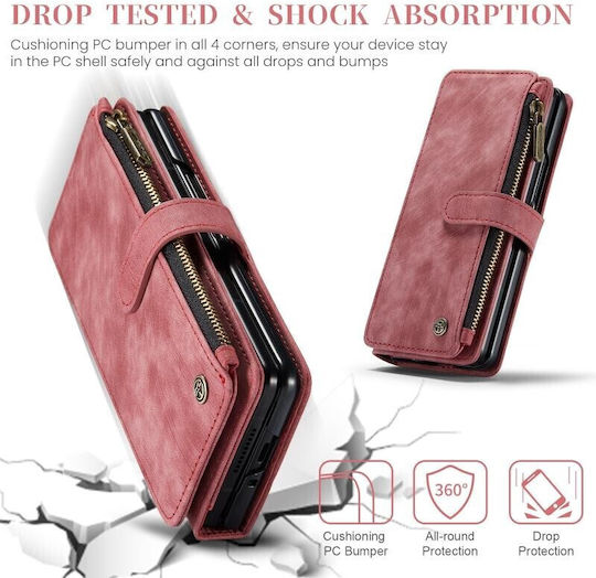 Multifunctional Wallet Κόκκινο (Galaxy Z Fold5Realme C30)
