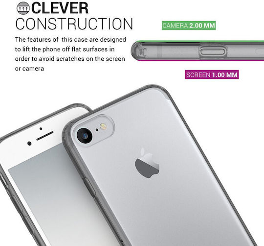 Kalibri Back Cover Πλαστικό 1mm Διάφανο (iPhone SE 2022/2020)