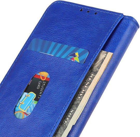 Erbord Litchi Book Δερμάτινο Μπλε (iPhone 13 Pro)
