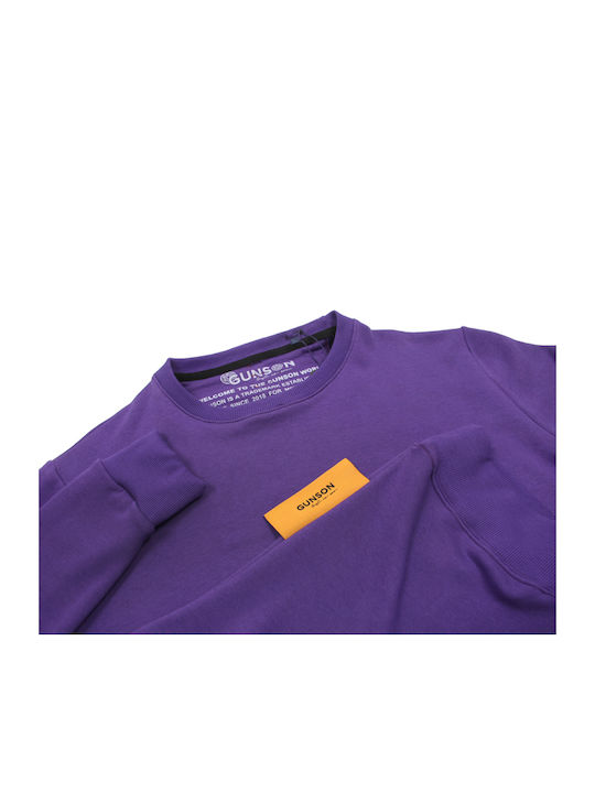 Langarmbluse Purple