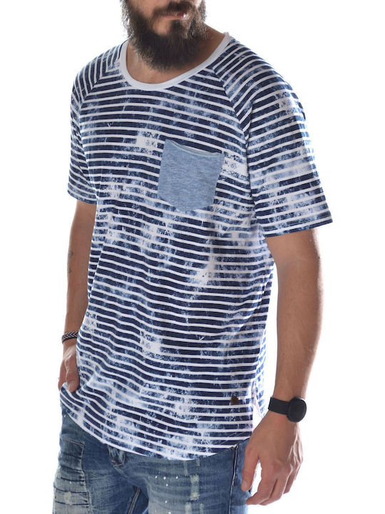 Brokers Jeans T-shirt Blue Navy