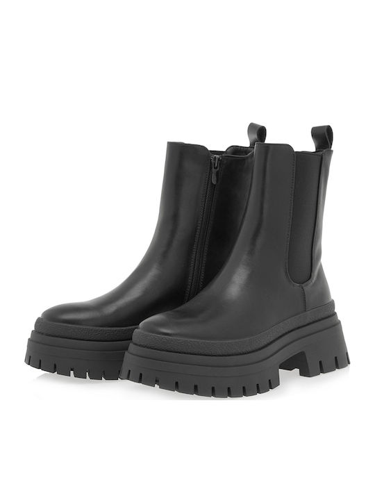 Stiefeletten Damen Schwarz