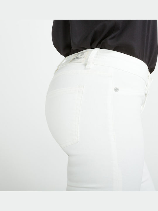 Spray Damenjeans in Schlanker Passform White.