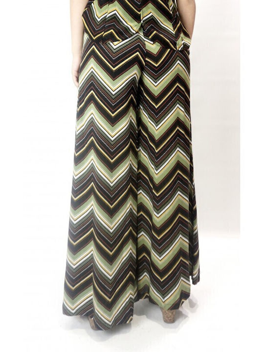Women's Fabric Trousers Black