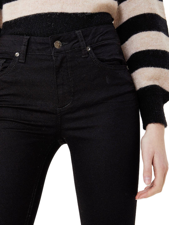Divine Γυναικείο Jean Παντελόνι Μαύρο (22222/BLACK)