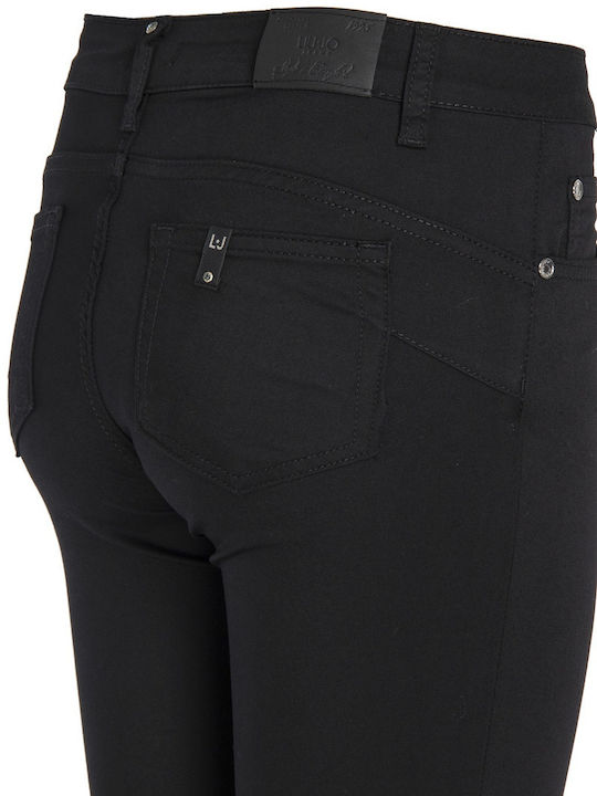 Divine Γυναικείο Jean Παντελόνι Μαύρο (22222/BLACK)