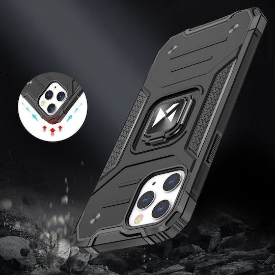 Wozinsky Ring Armor Back Cover Πλαστικό Μπλε (iPhone 13 Pro)