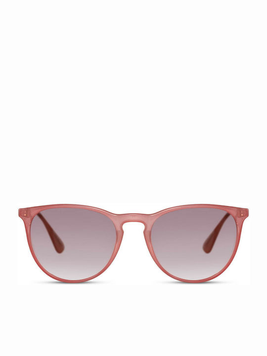 Solo-Solis Sonnenbrillen mit Rosa Rahmen und Rosa Verlaufsfarbe Linse NDL2681