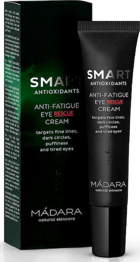 Madara Smart Antioxidants Околоочен Крем за Хидратация Тъмни Кръгове Торбички и Възстановяване 15ml