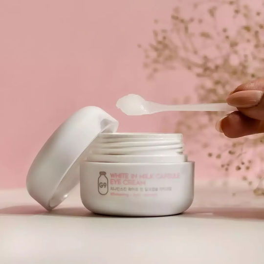 G9 Skin White in Milk Cremă de Ochi pentru Cearcăne și Pungi sub Ochi 30gr