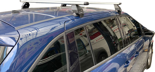 Menabo (with Roof Rack Legs) Silver
