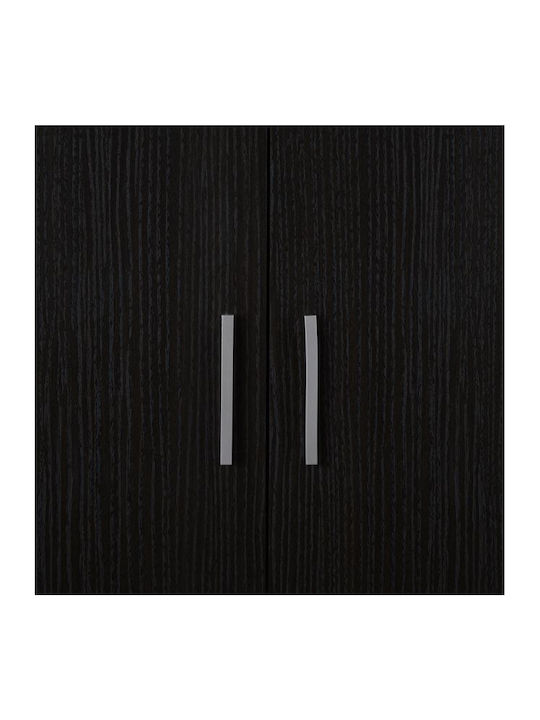 Freebox Rectangular Loft Closet made of Particleboard Zebrano 80x42cm FB9350.01 1pcs