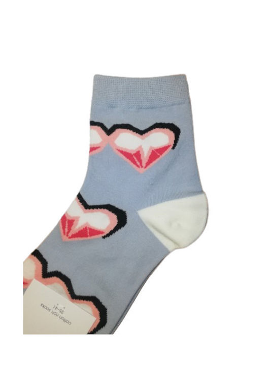 Join Heart Patterned Socks RAF/Navy 2Pack