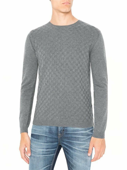 Antony Morato Men's Long Sleeve Sweater GRI