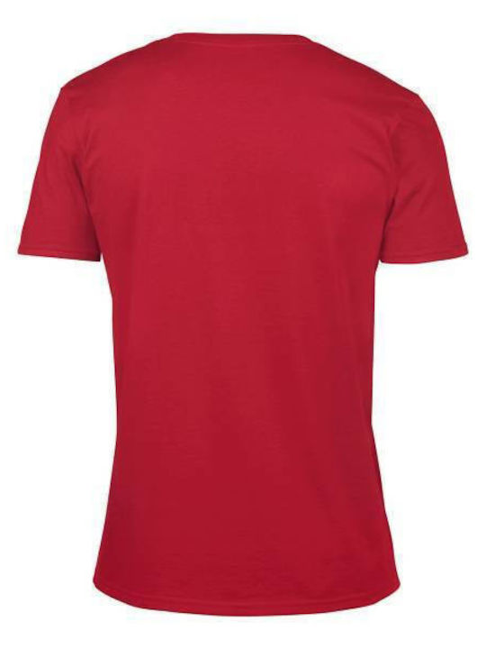 Takeposition No Men's Short Sleeve Blouse RED