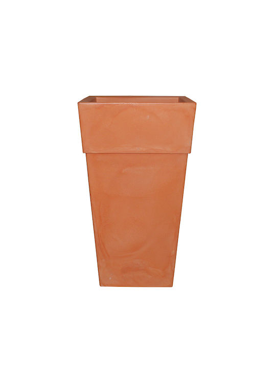 Bama Topf Kunststoff Light Terracotta 50x50x87.5cm.