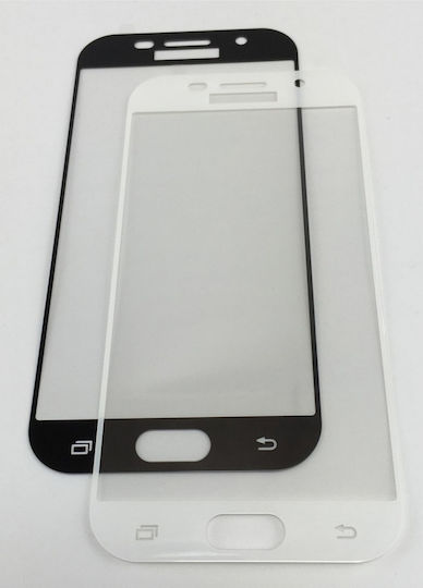 Blue Star 3D 0.3mm Gehärtetes Glas Schwarz (Galaxy A5 2017)