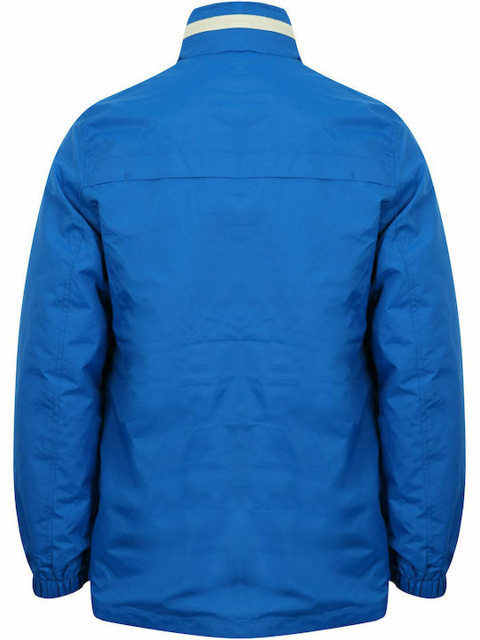 Tokyo Laundry Men's Winter Jacket Windproof Ocean Blue