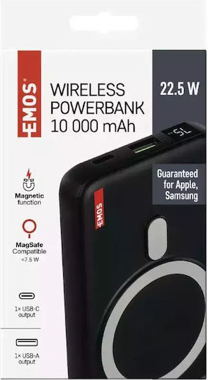 Emos B0543B Power Bank 10000mAh 22.5W Black