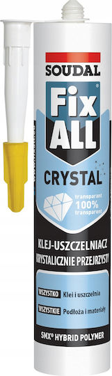 Soudal Σφραγιστική Σιλικόνη Ξύλου Διάφανη 290ml