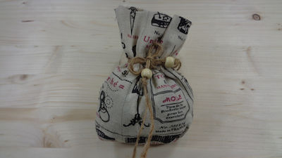 Christening Favor in Pouch made of Wood 10pcs 14x14cm