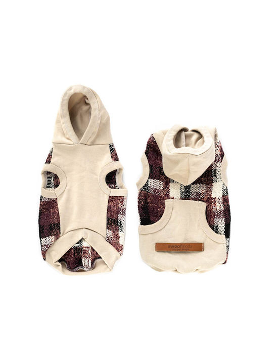 Woofmoda Strickpullover Hund in Lila Farbe XS 26x32cm.